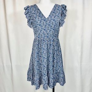 TessDress Floral Raffle Doll Mini Dress